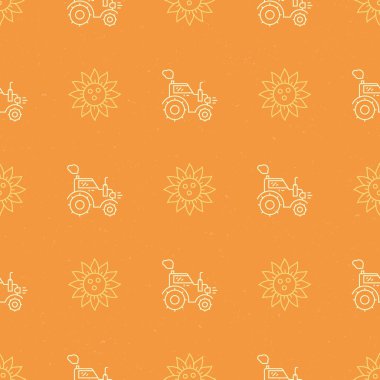 Agricultural seamless Pattern