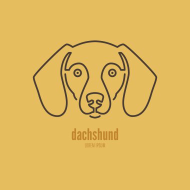 Dachshund Logosu Portresi