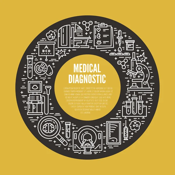 Diferentes máquinas y equipos médicos — Vector de stock