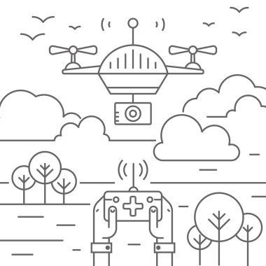 Drone el ilanı kavramı