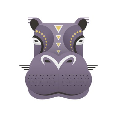 Hippo trendy düz tarzı