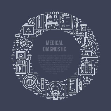 Medical banner design template 