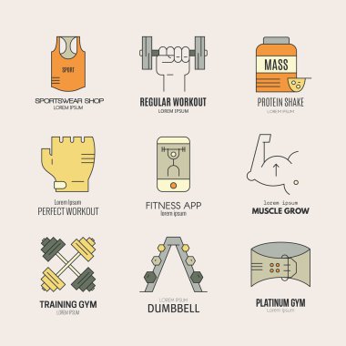 Sport Logo Set vector