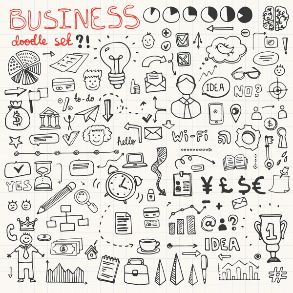 iş öğesi kümesi doodle