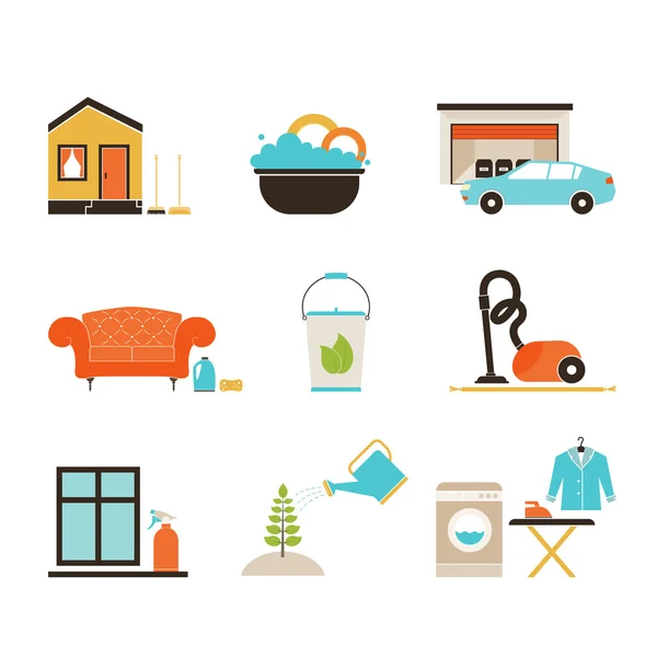 House Cleaning — Stock Vector