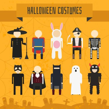 Halloween Costumes clipart