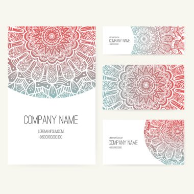 İş kartı dantel süsleme ile dizi