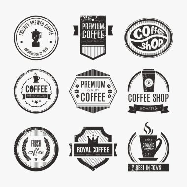 Kahve Shop Logo toplama