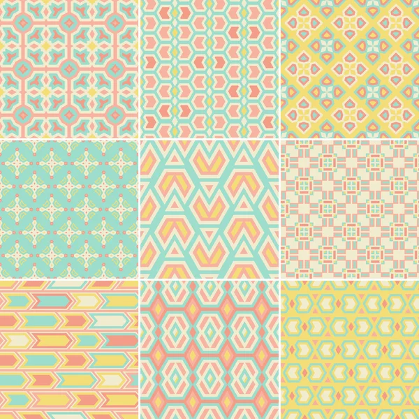 Pattern Set — Stock Vector