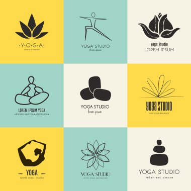 Yoga Logotypes koleksiyonu
