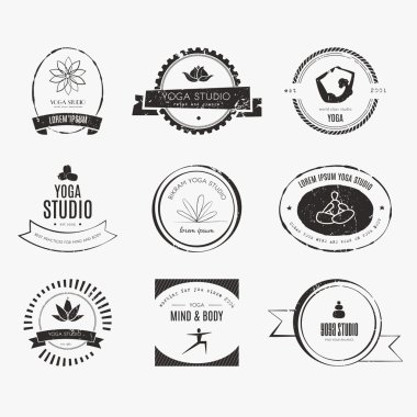 Yoga Logotypes koleksiyonu