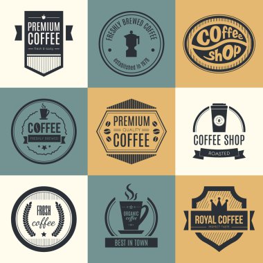 Kahve Shop Logo toplama