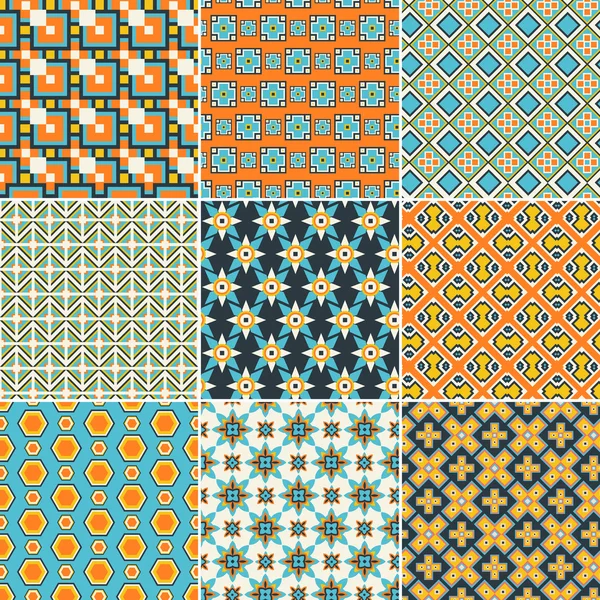 Pattern Set — Stock Vector