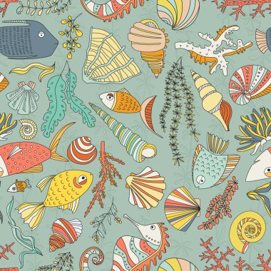 okyanus seamless modeli