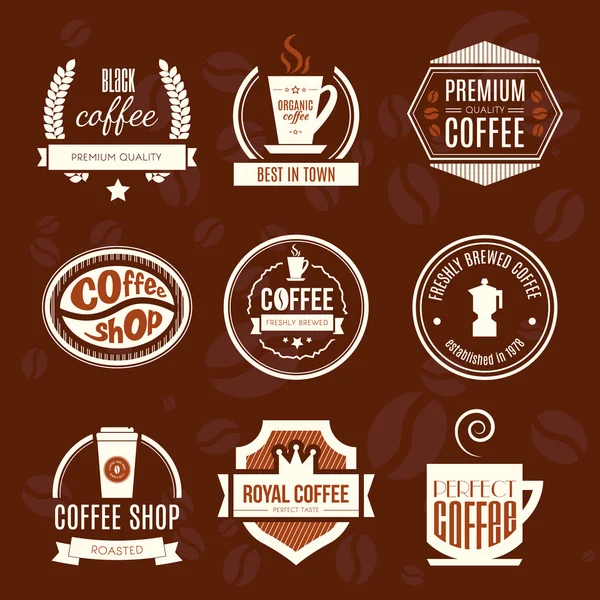 Колекція логотипів Coffee Shop — стоковий вектор