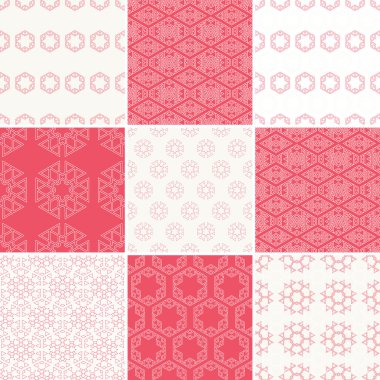 kesintisiz geometrik desenleri.