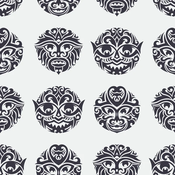 Tribal Seamless Pattern — Stock Vector