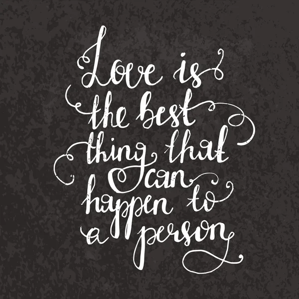 Handdrawn tipografi Poster