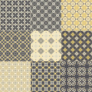 kesintisiz geometrik desenleri.