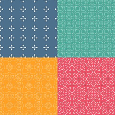 kesintisiz geometrik desenleri.