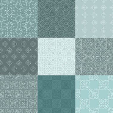 kesintisiz geometrik desenleri.