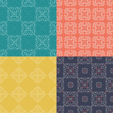 kesintisiz geometrik desenleri.