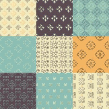 kesintisiz geometrik desenleri