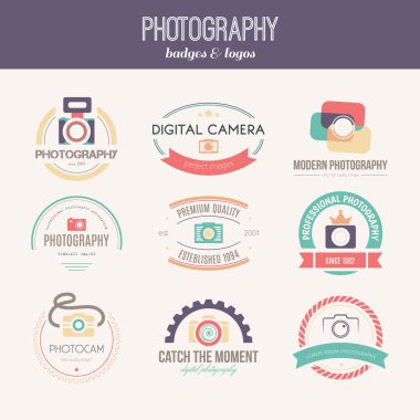 Koleksiyon fotoğraf logo Şablonlar