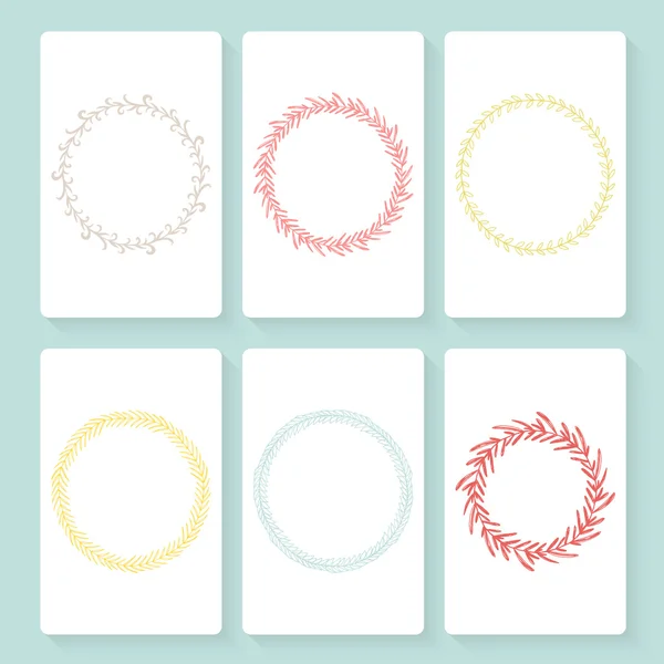 Hand drawn frames — Stock Vector