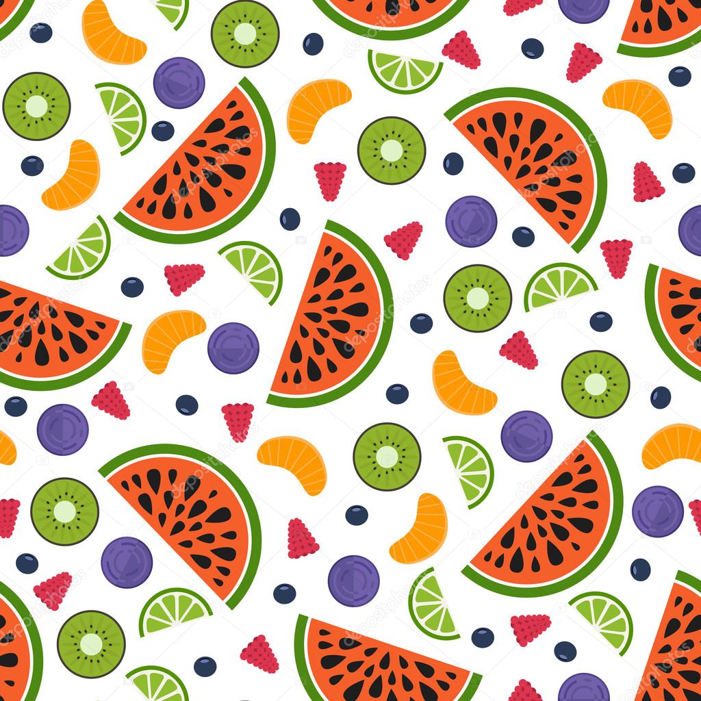 Fruit Seamless Background