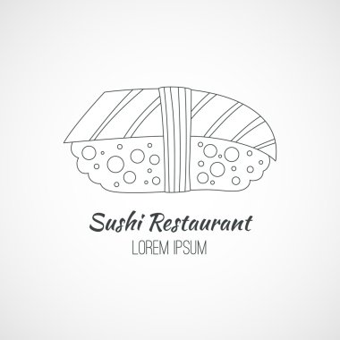Somon suşi - Logo tasarımı