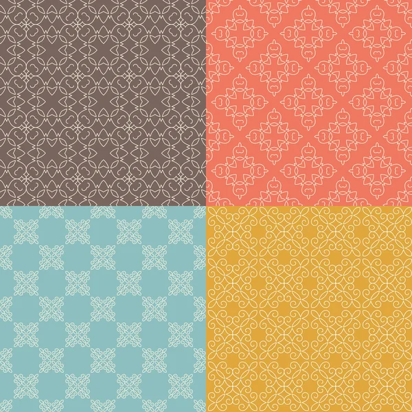 Set of  geometrical patterns Vector Graphics