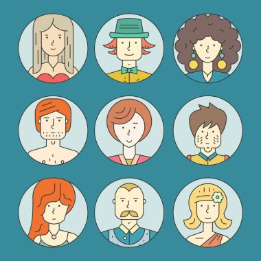 Colorful People portraits