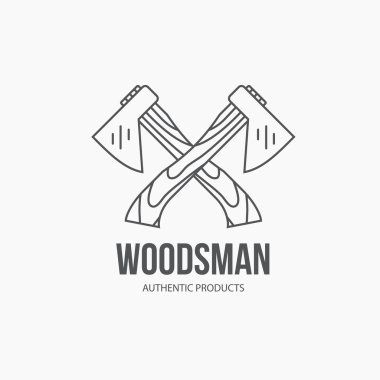 Lumberjack axes Logo