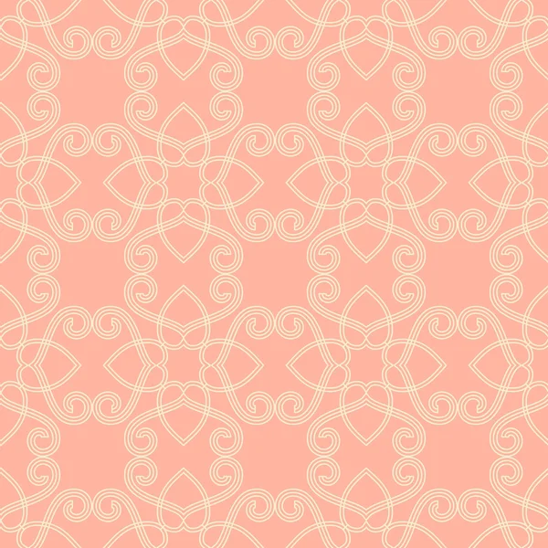 Pink ornamental graphical seamless patter — Wektor stockowy