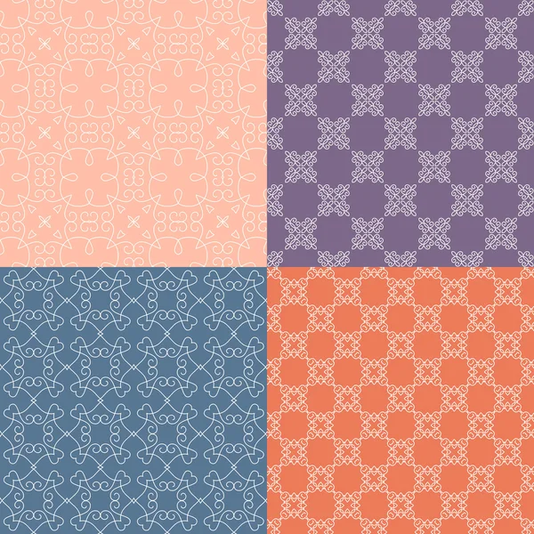 nine  seamless geometrical patterns
