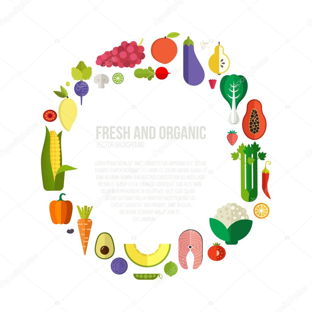 Organic Food template