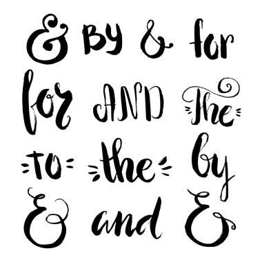 Dizi ve işaretleri ve catchwords