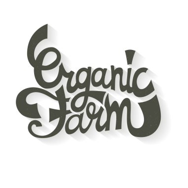 Farmers logotype with handdrawn font
