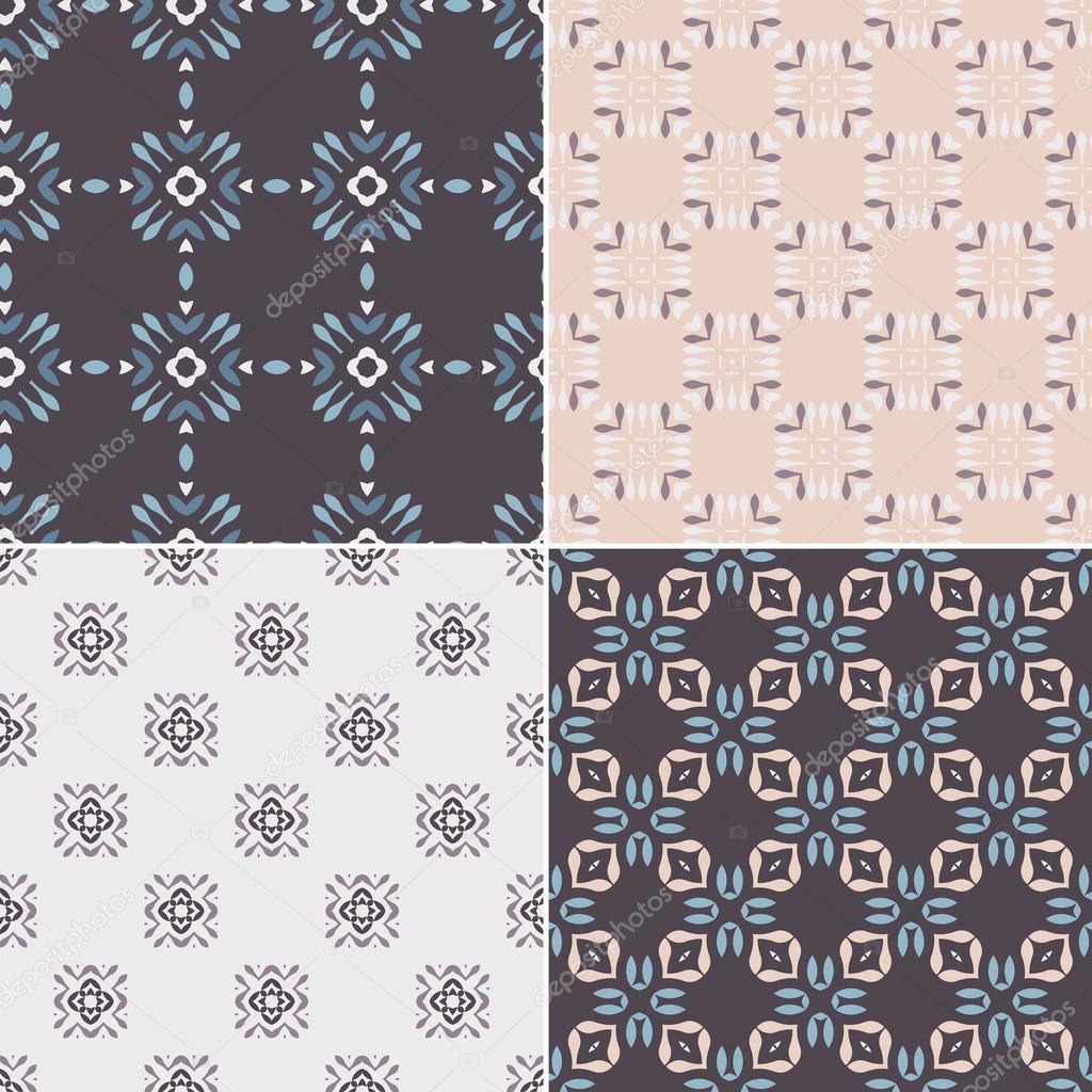 geometric seamless patterns.