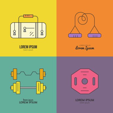 Vücut geliştirme Logo koymak