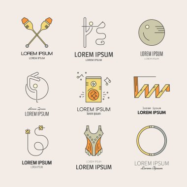 Modern jimnastik logolar