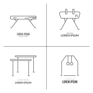 Artistik Jimnastik Logo koymak