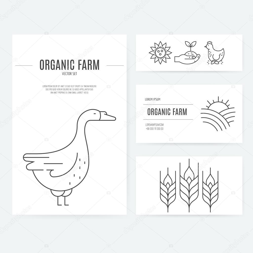 Farming Business cards