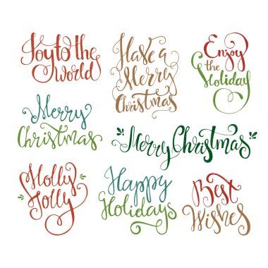 handdrawn Noel yazı