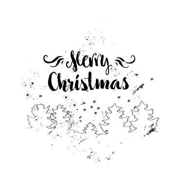 Merry Christmas letterin