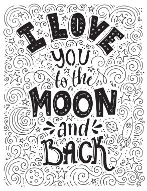 Love concept lettering
