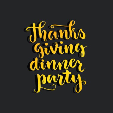 Altın Şükran günü yazı