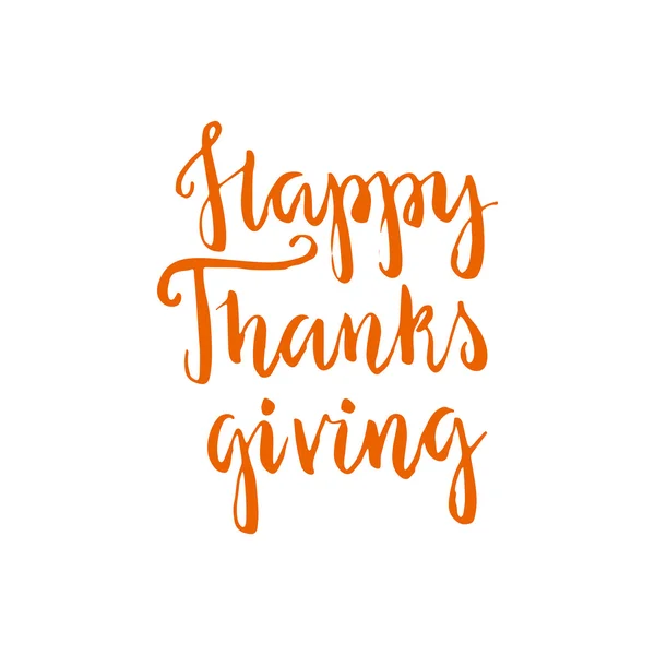Happy Thanksgiving napis — Wektor stockowy