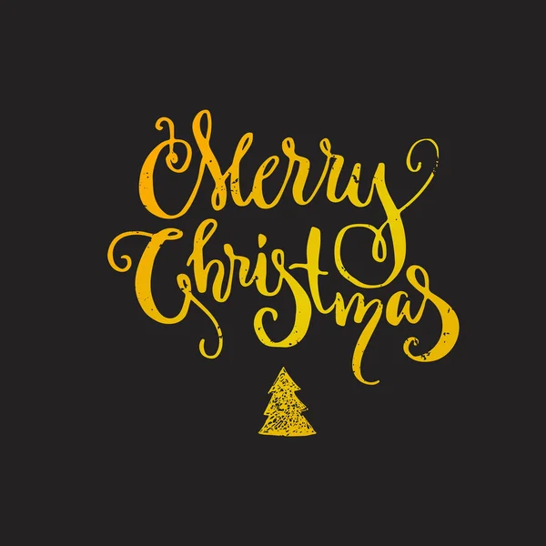 Letras de Feliz Natal — Vetor de Stock